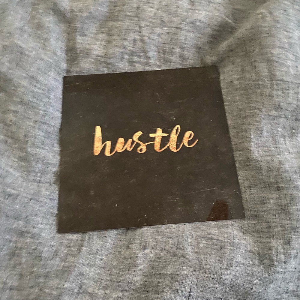 “Hustle” wall art
